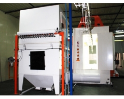 Filter element single stage recovery spray room series