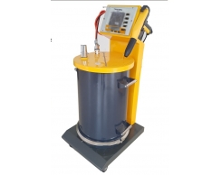 Powder electrostatic spray gun